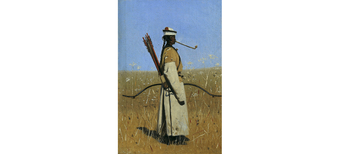 Китайский солдат. 1869–1870. Холст на дереве, масло. Из коллекции Дальневосточного художественного музея
