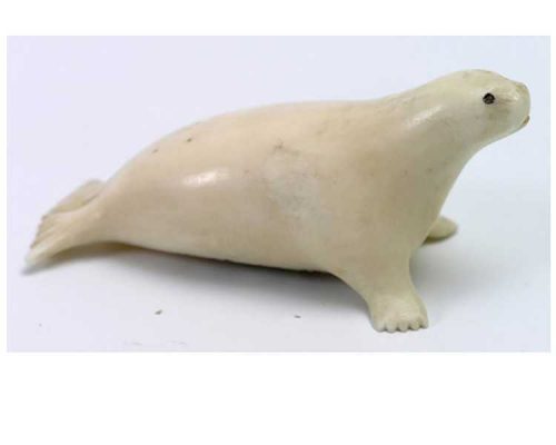 Неизвестный мастер-Фигурка моржа без клыков